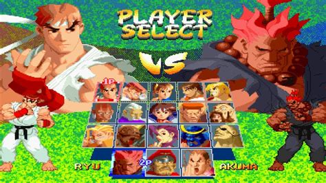 Street Fighter Alpha 2 All Characters [PS1] - YouTube