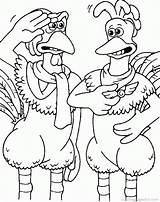 Chicken Run Coloring Pages sketch template