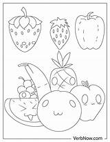 Free FRUIT Coloring Pages For Download Printable PDF sketch template