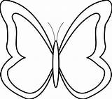 Photos Bild Galeria Butterfly Outline Coloring Pages  Vrogueco sketch template
