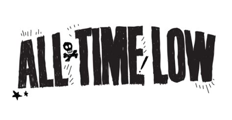 All Time Low Logo Font