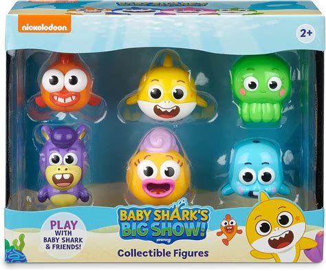 WowWee Baby Shark's Big Show! 6-Pack Collectible New Zealand | Ubuy