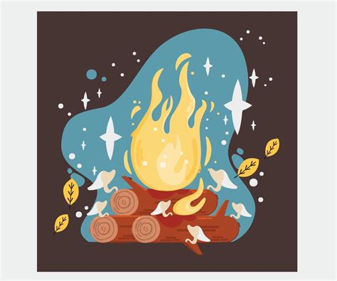 Fire Background Illustration 21058172 Vector Art at Vecteezy