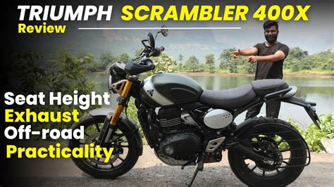 Triumph Scrambler 400X review - Best Bike Under ₹3 lakh? - YouTube