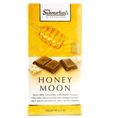 Honey Moon Milk Chocolate Bar • Schmerling's Swiss Chocolates • Dark & Milk Chocolate Bars ...