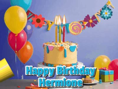 Happy Birthday Hermione GIF 17