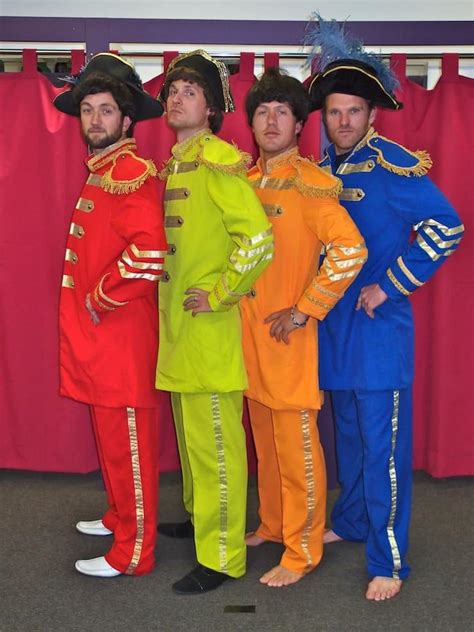 Beatles - Sgt. Pepper's Lonely Hearts Club Group Adult Costume - Snog ...