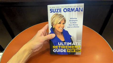 THE ULTIMATE RETIREMENT GUIDE FOR 50+ SUZE ORMAN BOOK PERSONAL FINANCE BOOKS CLOSE UP INSIDE ...