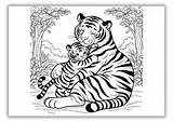 13 Tiger Coloring Pages Free Printables For Kids  Taming Little sketch template