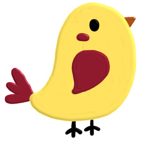 cute chicken with acrylic paint 36311517 PNG