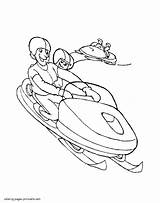 Snowmobile coloring Sheets  COLORING PAGES PRINTABLECOM sketch template