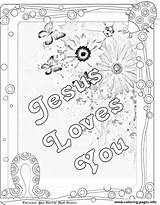 Jesus Loves You Coloring Pages Printable sketch template