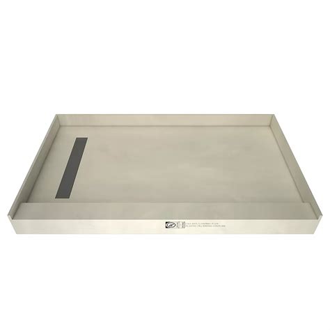 Tile Redi 32 in. x 60 in. Single Threshold Shower Base with Left Drain ...