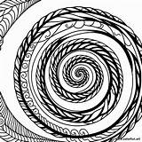 Adult spiral coloring Page Download Or Print For Free sketch template