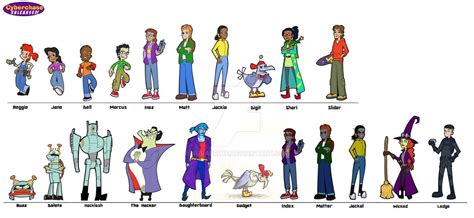 'Cyberchase Unleashed!' Character sheet by NuvaPrime.deviantart.com on @DeviantArt | Character ...