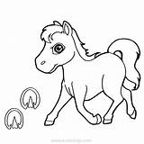 Cute Horse Coloring Pages Printable sketch template
