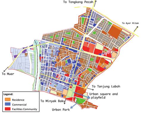 Main districts in Land use map of Batu Pahat (source: Majlis... | Download Scientific Diagram