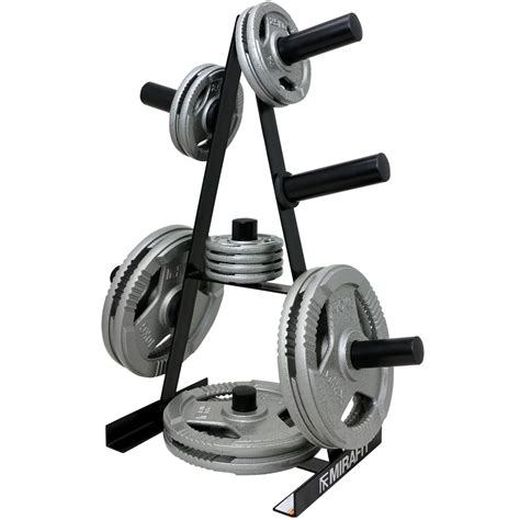 MIRAFIT 2" Olympic Weight Plate Storage Rack 7 Post Gym Disc Stand/Tree/Holder | eBay