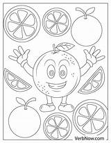 Free ORANGE Coloring Pages For Download Printable PDF sketch template
