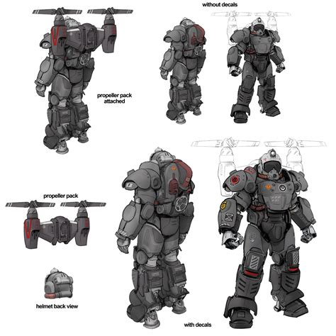 Fallout 76 Power Armor Concepts by Chris Ortega : r/ImaginaryFallout