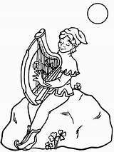 Music Coloring Pages  Letter G To M sketch template
