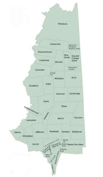 Demographics & Maps | Coos County NH