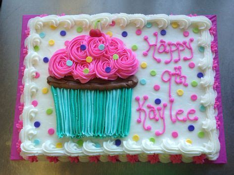 Cookie Cake Designs, Sheet Cake Designs, Cake Decorating Designs, Cake ...
