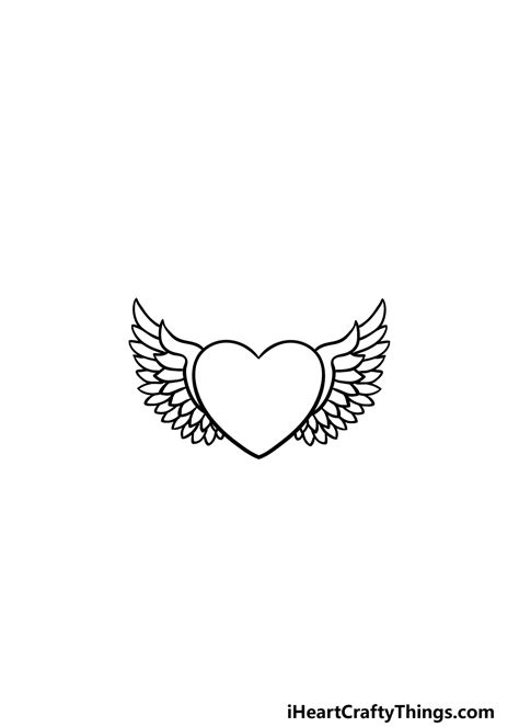 Drawing Hearts With Wings