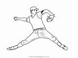 Baseball 2 Coloring Page for Kids  Free Printable sketch template