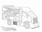 Car Hauler Coloring Pages sketch template
