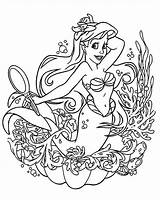 Disney Princess Mermaid Coloring Page Coloring Pages sketch template