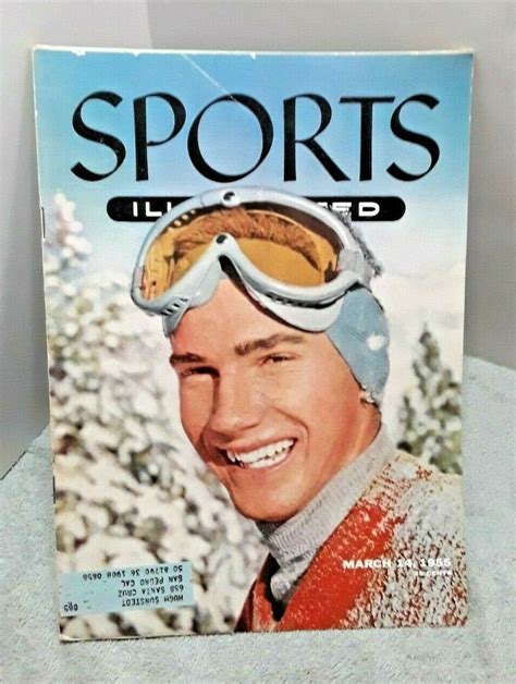 Sports Illustrated March 14 1955 Buddy Werner Skiing Olympic | Etsy ...