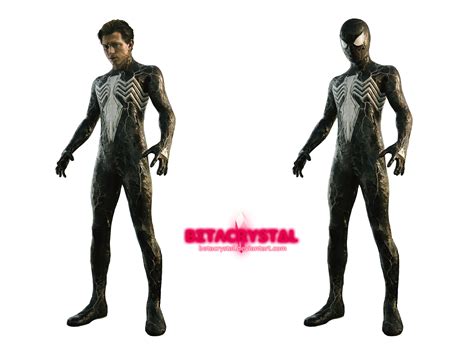 Black Suit Symbiote Spider-Man Concept Art PNG by BETACRYSTAL on DeviantArt