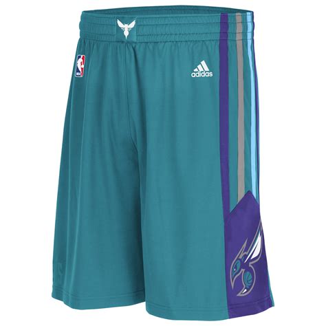 adidas Charlotte Hornets Teal Swingman Shorts