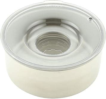 Slopper Stopper Dripless Water Bowls - Stainless Steel Bowl Unit - For Giant Breed Dogs 86-130 ...