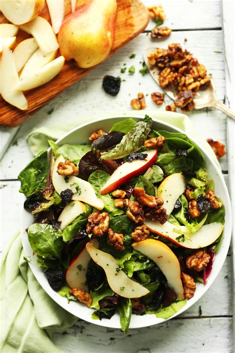 Pear Balsamic Salad | Minimalist Baker Recipes