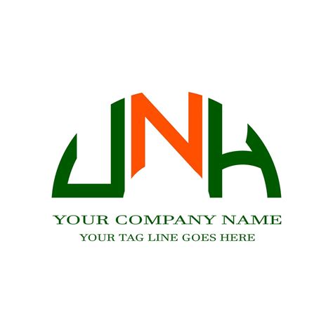 UNH letter logo creative design with vector graphic 8465985 Vector Art at Vecteezy