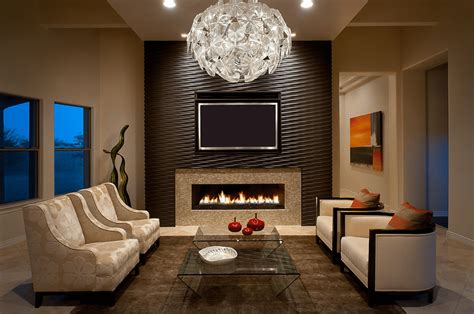 Top 15 of Wallpaper Living Room Wall Accents