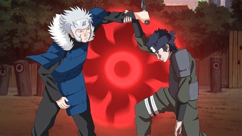 Kagami Uchiha Uses Genjutsu On Tobirama During Flying Thunder God Training - YouTube