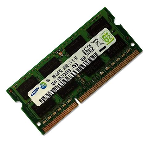 Buy SAMSUNG4GB DDR3 PC3-12800 1600MHz 204-Pin SODIMM Laptop Memory ...