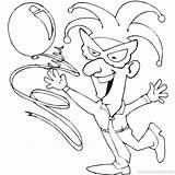 Mardi Gras Jester Coloring Pages For Kids  XColoringscom sketch template