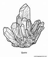 72 Crystal Coloring Pages  ColoringPagesOnlycom sketch template