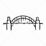 Sydney Harbour Bridge Coloring Page For Kids Sketch sketch template