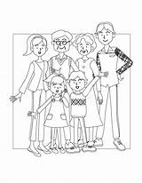 Family Coloring Pages – Printable FREE sketch template