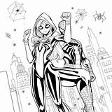 14 Best Spider Girl Coloring Pages Free Printable PDFs sketch template