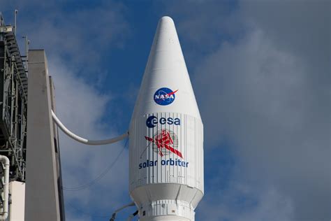 ESA - Solar Orbiter at the launch pad