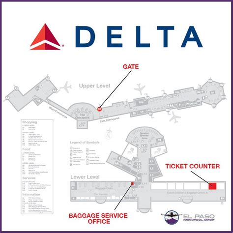 Exploring Atlanta Airport Terminal Map Delta Gates In 2023 - Map of Counties in Arkansas