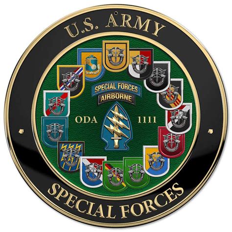 U.S. Special Forces SF Group all metal Sign with Personalized ODA ...