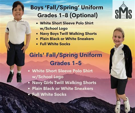 Uniform Guidelines for Students - St. Matthew School - Philadelphia, PA