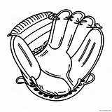 Vintage Baseball Glove Coloring Page 51854 41021 sketch template